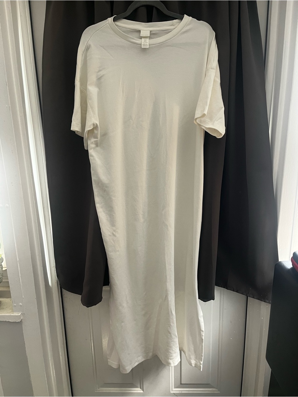 NWOT H&M Basic White Tee Dress